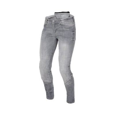 Jeans Donna Macna Jenny Grigio Standard - Pantaloni Moto Donna
