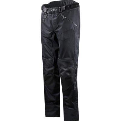 Pantaloni in Tessuto Ls2 Vento Nero - Pantaloni e Leggins Moto in Tessuto