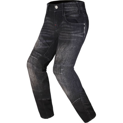 Jeans Moto Ls2 Dakota Donna Nero Standard - Pantaloni Moto Donna