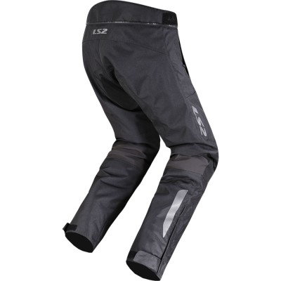 Pantalone Moto in Tessuto Ls2 Chart Evo Nero - Pantaloni Moto in Tessuto