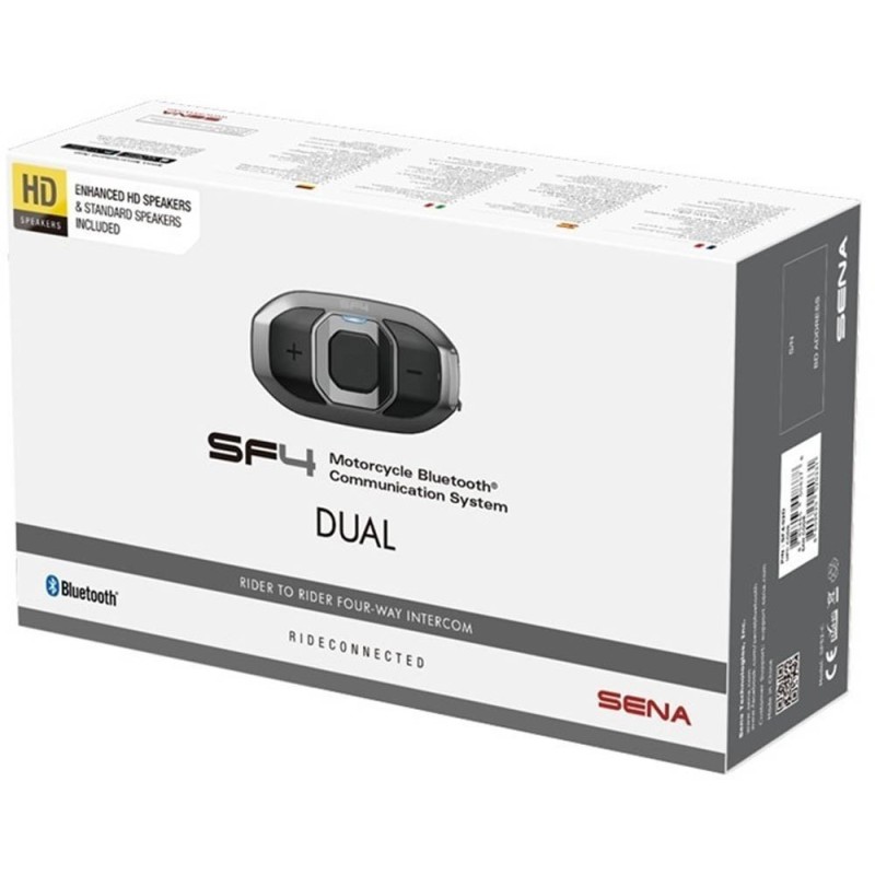 SENA SF4 Dual Bluetooth 4.1 Intercom Motorcycle Headset - Buy in UK - Partner Mo