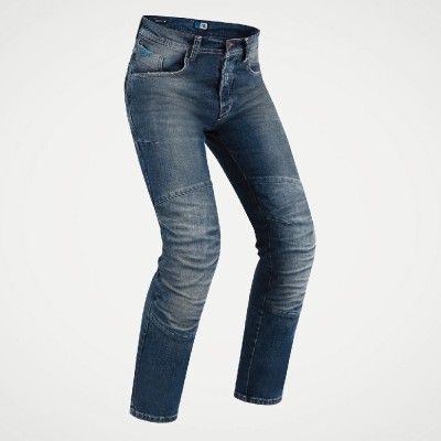 Jeans Uomo Pmj Vegas Blu Medio Standard - Jeans per Moto