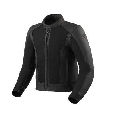 Giacca In Pelle Revit Ignition 4 H2O Nero - Giacche Moto in Pelle