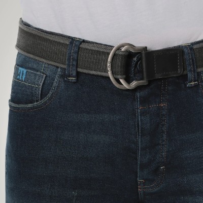 Jeans Uomo Pmj Caferacer Nero Con Cintura Standard - Jeans per Moto