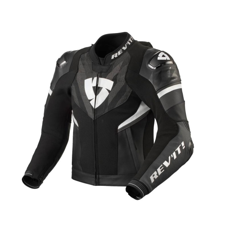 Giacca In Pelle Revit Hyperspeed 2 Pro Nero Antracite - Giacche Moto in Pelle