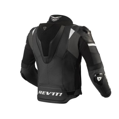 Giacca In Pelle Revit Hyperspeed 2 Pro Nero Antracite - Giacche Moto in Pelle