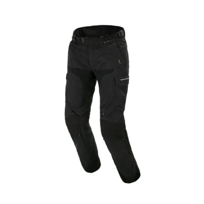 Pantaloni In Tessuto Macna Novado Nero Accorciato - Pantaloni e Leggins Moto in Tessuto