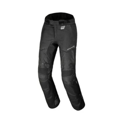 Pantaloni Macna Donna Ultimax Nero Allungato - Pantaloni Moto in Tessuto