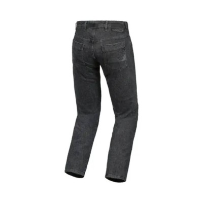 Jeans Uomo Macna Revibe Nero Accorciato - Jeans per Moto