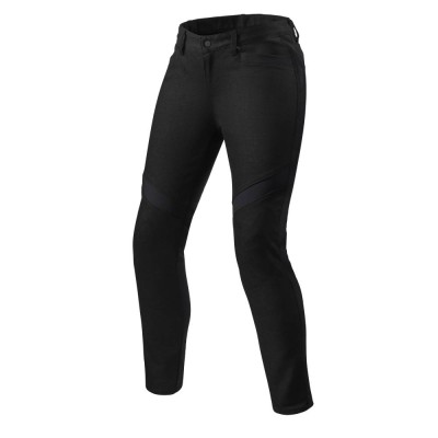 Pantaloni in Tessuto Rev'it Elin Ladies Nero Standard - Pantaloni Moto Donna