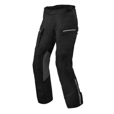 Pantaloni In Tessuto Revit Offtrack 2 H2O Nero Standard - Pantaloni e Leggins Moto in Tessuto