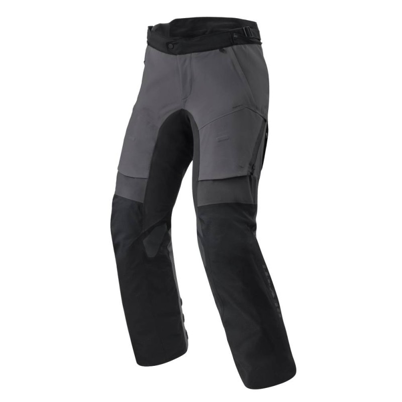 Pantaloni In Tessuto Revit Inertia H2O Nero Antracite Accorciato - Pantaloni e Leggins Moto in Tessuto