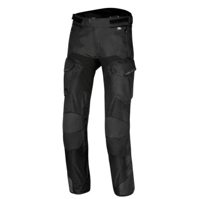 Pantalone in Tessuto Macna Versyle Nero Standard - Pantaloni Moto in Tessuto