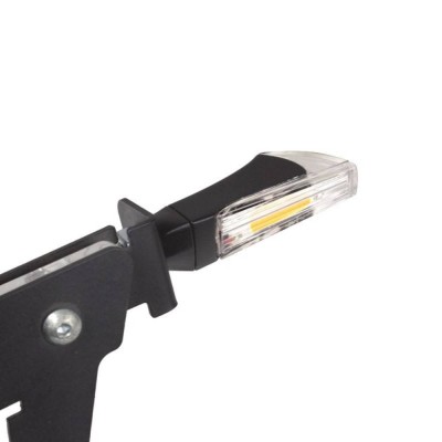 Frecce Moto Chaft LED Cobbie Nero Transparente IN1139 - Frecce Moto