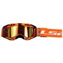Maschera Moto Ls2 Aura Pro Arancione