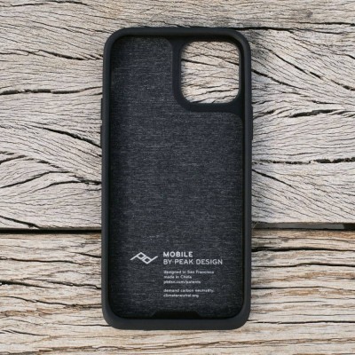 Custodia Peak Design Everyday iPhone 12 Pro Max Grigio Carbone - Custodie Protettive