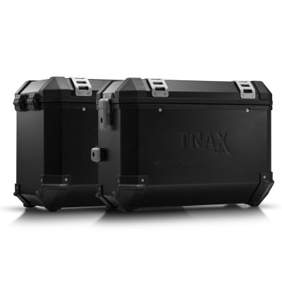 Kit Valigie e Supporti Sw-Motech TRAX ION 37/45 Litri Nero - Set Viaggio