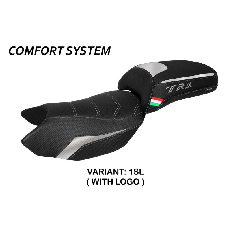 Rivestimento sella compatibile Benelli TRK 502 (17-23) modello Merida comfort system - Selle Personalizzate