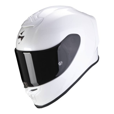 Casco Integrale Scorpion Exo-R1 Evo Air Solid Bianco Perla - Caschi Moto Integrali