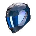Casco Integrale Scorpion Exo-1400 Evo Carbon Air Solid Blu