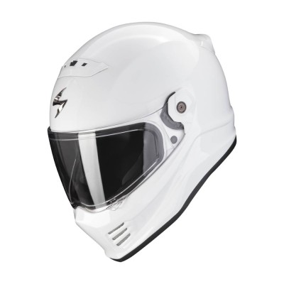 Casco Crossover Scorpion Covert-FX Solid Bianco - Caschi Moto Integrali