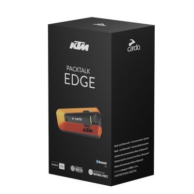 Interfono Cardo Packtalk Edge Singolo KTM - Interfoni Bluetooth Moto