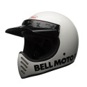 Casco Cross Bell Moto-3 Bianco Ece 06