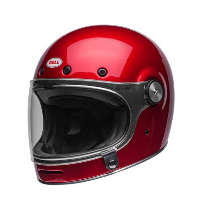 Casco Integrale Bell Bullitt Candy Red - Caschi Moto Custom - Vintage