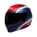 Casco Integrale Bell Qualifier DLX Mips 2023 Classic Navy Rosso