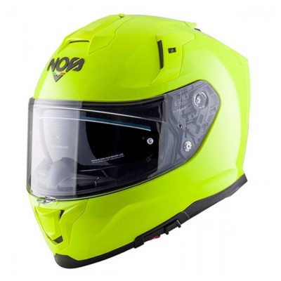 Casco Integrale Nos NS-10 Fluor Yellow - Caschi Moto Integrali