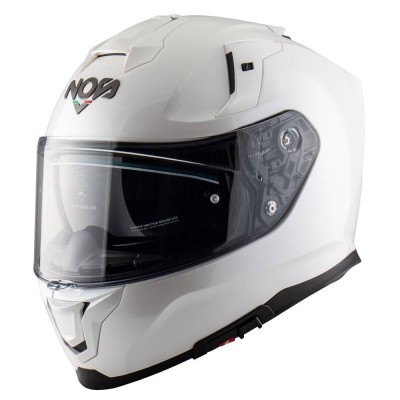 Casco Integrale Nos NS-10 White - Caschi Moto Integrali