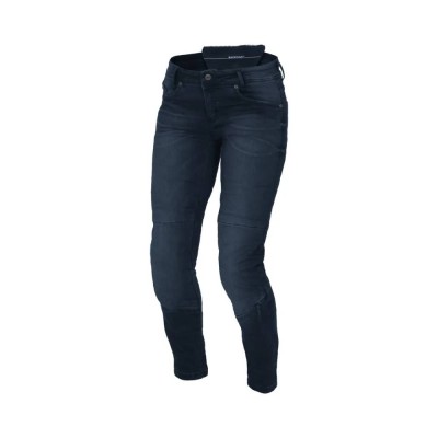 Jeans Donna Macna Jenny Blu Opaco Standard - Pantaloni Moto Donna