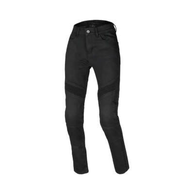 Jeans Donna Macna Countera Nero Standard - Pantaloni Moto Donna