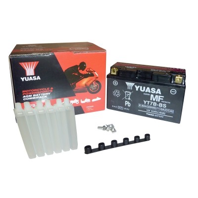 Batteria Sigillata con Acido Yuasa YT7B-BS - Batterie Moto Sigillate
