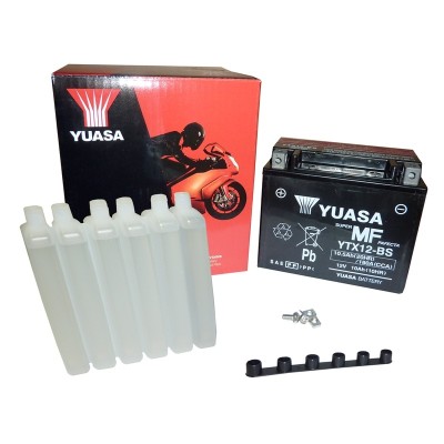 Batteria Sigillata con Acido Yuasa YTX12-BS - Batterie Moto Sigillate