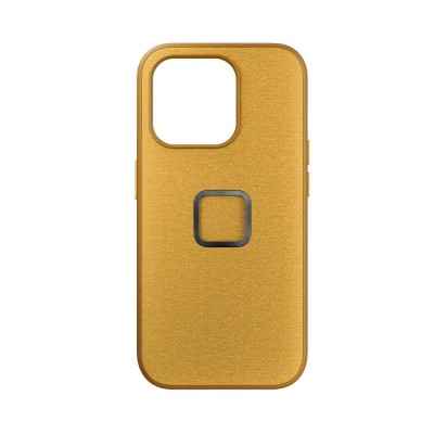 Custodia Peak Design Everyday iPhone 15 Pro Giallo - Custodie Protettive