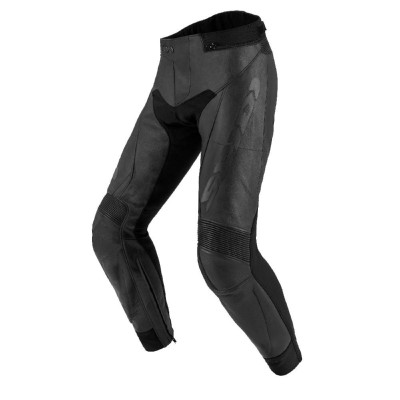 Pantaloni in Pelle Spidi Teker 2 Nero - Tute Divisibili in Pelle