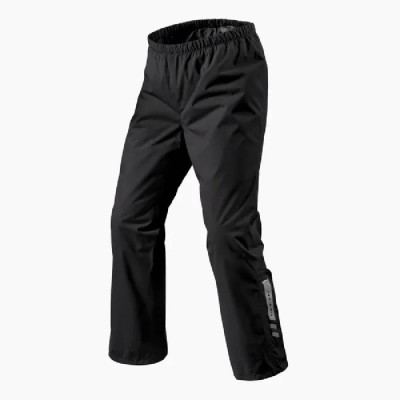 Pantaloni Revit Antipioggia Acid 4 H2O Nero - Pantaloni Impermeabili Moto