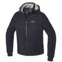 Giacca In Tessuto Spidi Hoodie Armor H2Out Nero