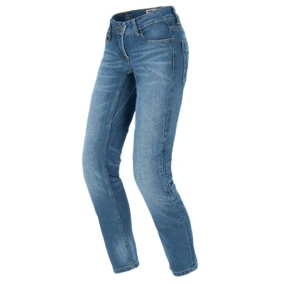 Jeans Donna Spidi J-Tracker Lady Blue Used Medium - Pantaloni Moto Donna