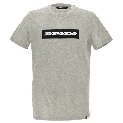 Maglia Spidi Logo 2 T-Shirt Grigio Melange - Maglie e Felpe
