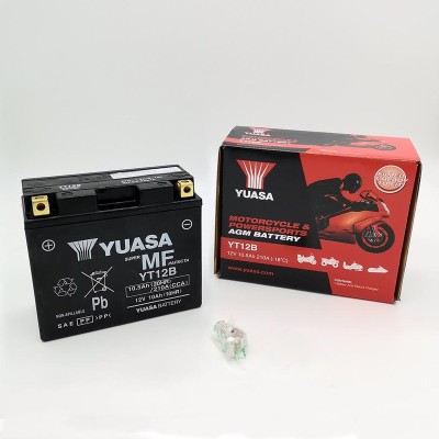 Batteria Sigillata Precaricata Yuasa YT12B - Batterie Moto Sigillate