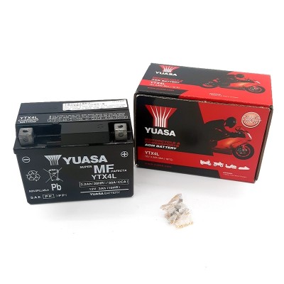 Batteria Sigillata Precaricata Yuasa YTX4L - Batterie Moto Sigillate